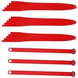 Cabilock 1 Satz Konservenwerkzeug Kabellos Vakuum Dosendeckel Hafer Scharnier Behälter Besteck Versiegelung Sitz Greifer Waage Küchenhelfer Halter Brillenreparaturset Magnetisch Rot