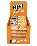 BiFi Carazza XXL – 16er Pack (16 x 75g) – Pizza Snack - Mini Pizza To Go - für Unterwegs, das Büro und die Mittagspause - mit Salami, Pizzasauce und Käse