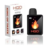HQD - MINI - Schwarz - E-Shisha-Verdampfer, Wechselnde Wallpaper-Designs
