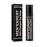 Anti Aging Augencreme für Männer, Augenpflege Reduziert Anzeichen von Müdigkeit, Feuchtigkeitscreme mildert Falten im Augenbereich Sichtbar. (Schwarz)