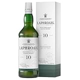 Laphroaig 10 Jahre | Islay Single Malt Scotch Whisky | mit Geschenkverpackung | einzigartig rauchig-torfiger Geschmack | 40% Vol | 1 x 0,7l