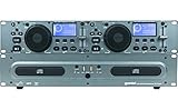 Gemini CDX-2250i - Professioneller 2U Rackmount Doppel-CD-Player für Bars, Clubs, Tanzstudios uvm