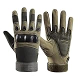 Kaltes Wetter Motorradhandschuhe, Wintersporthandschuhe, Touchscreen Motorrad Fäustlinge, Atmungsaktive Laufhandschuhe, rutschfeste Motorradhandschuhe, Winter Fahrradhandschuhe, Outdoor Aktivität