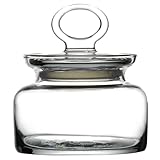 Dajar Glasbehälter mit Deckel, Glas, 0.5 L, Transparent, 13,6 x 11,8 cm