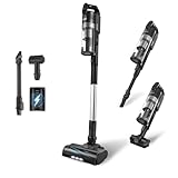 Levoit - Akku Staubsauger - Laufzeit für 100㎡ - Staubsauger Kabellos - Vacuum Cleaner - 99,99 Prozent HEPA-Filter - Selbststehend - Anti Tangle - Für Tierhaare/Teppich/Hartböden/Auto - LVAC-200 MAX