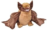 Wild Republic 17385 19341 Pipistrello Marrone, coccolone Peluche, Regali per Bambini Plüsch Fledermaus, Cuddlekins Kuscheltier, Plüschtier, 30 cm, 12'