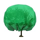 Pflanzenschutzhaube - Wiederverwendbare runde Barriere mit Kordelzug | Winterschutz für Gemüse, Bäume, Sträucher im Garten, Balkon, Terrasse, Hochbeet, Gewächshaus im Freien & Landschaftsbau