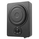 Hanmorfarbi Car Audio, Car Slim Seat Subwoofer Audio, Immersive Car Audio, Angepasst An Verschiedene Fahrzeugmodelle Mit Led-Anzeigeleuchten