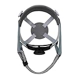MotiveTech 4 Punkt Ersatz Ratschenaufhängung für Bauhelme, Ersatzteil, Leichte Befestigung, Atmungsaktiver Bauhelm Inneneinsatz, Style D