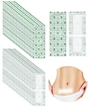 Ruonfash 50 Stück Duschpflaster Wasserfest Groß, 25 X 10 Cm Wasserfeste Pflaster für Duschen, Schwimmen, Tattoo-schutz und Sport