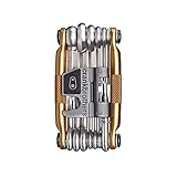Crankbrothers M19 Fahrrad-Multifunktionswerkzeug Crank Brothers Multifunktions-Fahrradwerkzeug (19 Funktionen, Gold), one Size