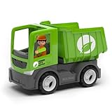 MultiGO City Sandkasten Spielzeug für Kinder ab 3 Jahre - großer Kipper mit Fahrer - Sandspielzeug für Outdoor Spiele - Auto für den Garten