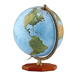 Fernweh 2-in-1 Mehrzweck-Tischkugel, beleuchtet, 30,5 cm (12 Zoll) – Erkunden, beleuchten und dekorieren Sie Ihre Welt mit Waypoint Geographics Fernweh World Globe – Oktogonständer