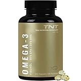 Omega 3 (240 Kapseln) • Reines Fischöl mit (50% EPA 25% DHA) pro Tagesdosis • in Triglycerid-Form • Hochdosiert und laborgeprüft
