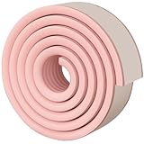 byepica Rosa Etagenbett Leiter Kissen mit selbstklebender Rückseite, Weichschaum-Sicherheitspolsterung, rutschfeste Treppenmatte für Kinder Loftbetten, zweilagiger Schutz