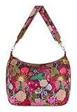 Oilily Schultertasche Umhängetasche Honey Hobo Bag Cabernet bunt