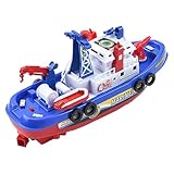 Generisch Ferngesteuertes Boot – Miniboote, elektrisches Bootsspielzeug | Hochgeschwindigkeits-Stallsegeln für Kinder, spannender Outdoor-Spaß | Elektrisches Bootsspielzeug, Pool, See, Spielzeit