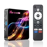 GREVA 8K Android 14.0 TV Box 2025, Android Box 2GB RAM 16GB ROM, Internet TV Box RK3528 Chipsatz Unterstützung 2.4GHz/5.0GHz Dual WiFi6 HDR10 BT5.0 USB3.0 Ethernet LAN 3D HD Smart TV Box Bluetooth