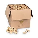 Marlou Flame Holzwolle Premium Holzwolle-Anzünder 5,5 kg | Öko-Anzünder aus Holzwolle & Wachs | Lange Brenndauer & geruchsneutral | Ideal für Kamin, Grill & Feuerstellen (5,5 kg)