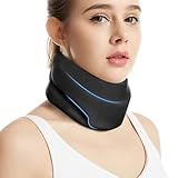 Waymaytecy Nackenstütze Gegen Nackenschmerzen, Zervikorrekte Halskrause, Entlastung Der Halswirbelsäule, Verstellbare Halskrause für Schlafen, Neck Support Für Schlaf & Alltag, Für Frauen Und Männer