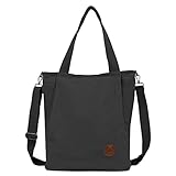 TAN.TOMI Shopper Tasche Damen Umhängetasche Damen Mittelgroß Gross mit ReißVerschluss,Tote Bag Damen Groß Arbeitstasch Handtasche Damen Schultertaschen für Arbeit Reisen Einkaufen Schule Und Alltag