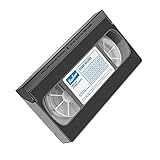 Reshow VCR / VHS reinigungskassette - VHS Video Kopfreiniger für VHS/VCR-Player, Trockentechnologie, kein Flüssigkeitsbedarf
