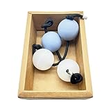 baabeash Salato Musikinstrument | 1 Paar traditionelles rhythmisches Musikinstrument, Handschlagzeug - für Erwachsene Familie Freunde Party Geburtstag Halloween Thanksgiving Festival