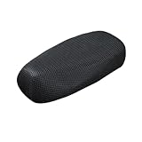 Sitzbezug Sommer 3D Mesh Motorrad Sitzbezug Sonnenschutz Atmungsaktiv Roller Elektro-Bike Sitzbezug Anti-Rutsch-Abdeckung Gitter Schutzpolster