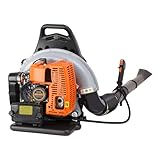 Gebläse Rückenlaubbläser, Zweitakt Laubgebläse Benzinbetrieben mit 1.8L Tank, Benzin Laubbläser für einschließlich Laub und Schneeräumung