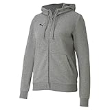 PUMA Damen teamGOAL 23 Casuals Hooded Jacket W Trainingsjacke, Medium Gray Heather, L