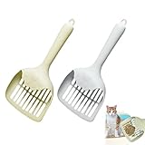 XPE 2 PCS katzenklo schaufel katzenstreu schaufel katzenstreuschaufel katzenschaufel katzenschaufel für katzenklo cat litter scoop streuschaufel katzen schaufel