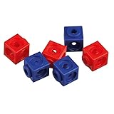 Steckwürfel – 100 Stück, (50 Stk. rot und 50 Stk.blau) | Wiemann Lehrmittel