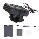 20W 5V Solarpanel Gewächshausheizung, Tragbare Warmluftgebläse Solarheizung für Hühnerstall, zum Trocknen Heizung Haustierhaus