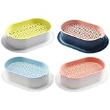 BESTOMZ Katzenminze Pflanzgefäß 4 Stück Hydroponik Pflanzschalen Praktischer Katzengras Pflanztopf für Haustiere Zuhause Kinderzimmer