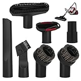 Vonsera Staubsauger Düsen Set, 7 Stück Staubsauger Düsenset Universal, Staubsauger Aufsätze, Mehrzwecksauger Staubsaugerdüse und Bürsten Set, Universal Staubsaugerbürste für Auto, Teppich, Möbel