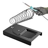 Lötkolbenständer aus Eisen - Lötkolbenständer | Multifunktionaler Schäfer zum Schweißen von Eisen, einfach zu installieren, für Elektronikfabrik, Produktionswerkstatt und Zubehör