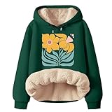 Einfarbige Damen-Kapuzenpullover, gemütlich, Lammwolle, Rundhalsausschnitt, Kapuzenpullover für Herren, Winter, Jugendliche, dick, warm, einfarbig, Kapuzenoberteil, Übergröße, Mantel für Herren