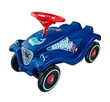 BIG-Bobby-Car Classic Ocean - Kinderfahrzeug mit Aufklebern in Ozean Design, für Jungen und Mädchen, belastbar bis zu 50 kg, Rutschfahrzeug für Kinder ab 1 Jahr, blau, Vlau