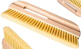 ToolSpace Tapezierbürste Vliestapete Tapeten Bürste Rauhfaser Tapezierwischer 33 cm SUPER BREIT Ergonomisch Holzgriff Tapezierbesen Tapezierwerkzeug Kleisterbürste Profi oder DIY Pressen und Glätten