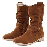 GFPGNDFHG Meine Bestellungen Cowboystiefel Damen Stiefel Wildleder Damen Damen Stiefel Schwarz Schwarze Boots Damen Schuhe Übergangsschuhe Damen Stiefel Damen Schwarz Chelsea Boots Damen
