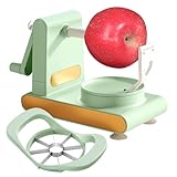 Kartoffelschäler und Obstschäler | Gemüseschäler - Schäler und Obstschneider, drehbares Küchengerät, manuell robust und langlebig, Obstschäler Bittu