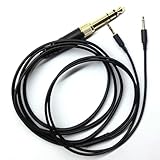 XBERSTAR 3,5 mm Audio-AUX-Klinkenstecker, 1,2 m, Kopfhörer-Verlängerungskabel, Stecker auf Stecker, AUX-Kabel für Hifiman HE400S, HE-400I, HE560, HE-350, HE1000, HE1000 V2 Kopfhörerkabel