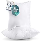 Utopia Bedding 2er Set Kissenfüllung 80 x 80 cm, Innenkissen Füllkissen Kopfkissen Sofakissen (Weiß)