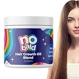 No Bald Hair Growth Oil Blend, 100ml Nobald Für Haarwachstum, Tiefenwirksame Haarmaske, Haarnährendes Feuchtigkeitsöl, Verdickendes Haaröl, Natürliches Öl Für Gesundes Haarwachstum