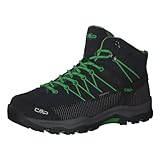 CMP Kids Rigel Mid Shoe Wp Trekking-& Wanderschuhe, B Blue Gecko, 36 EU