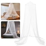 Moskitonetz Bett für Doppelbett Einzelbett, Großes Moskitonetz, Reise Betthimmel Mückennetz, Feinmaschiges Fliegennetz Moskitonetze für Reise und Hause Indoor Outdoor