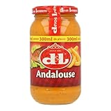 D&L Andalouse Sauce - 1x 300ml Glas - belgische Grill-Soße aus Tomaten aus Andalusien leicht pikante Würz-Sauce von Devos & Lemmens, zu Burger & Pommes, Steak, gegrilltem Fleisch, Fisch und Wraps