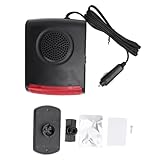 GLOGLOW 150 W 12 V Auto-Heizlüfter, Schnell Aufheizender Windschutzscheiben-Defroster, Defogger, Tragbare Auto-Heizung mit Einstellbarer Wärmerichtung, Kompakter Auto-Fenster-Heizlüfter