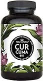 Bio Curcuma (Kurkuma) Kapseln - 240 Stück - 4560mg Bio Curcuma und schwarzer Pfeffer je Tagesdosis - Laborgeprüft. Ohne Magnesiumstearat. Vegan, in Deutschland produziert