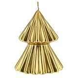 Weihnachtskerze Tokyo Gold 12 cm